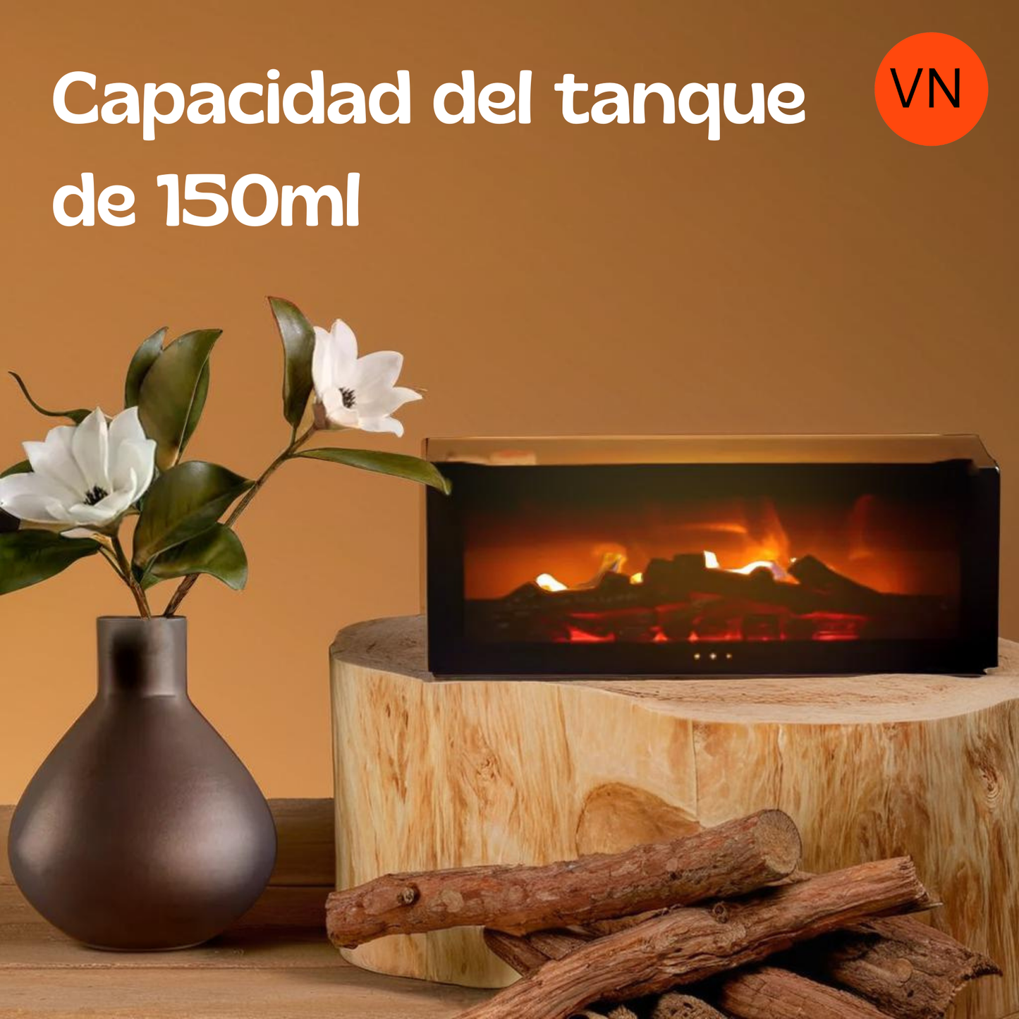 Difusor de aromas decorativo de chimenea